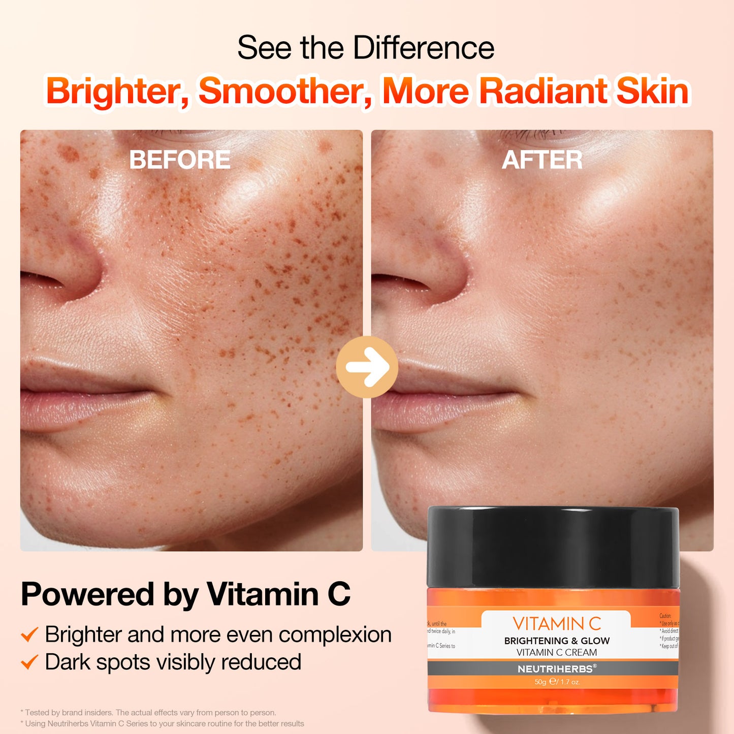 Neutriherbs Vitamin C Brightening & Glow Facial Kit