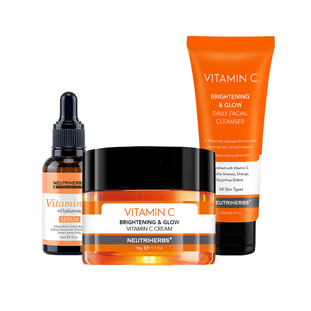 Neutriherbs Vitamin C Brightening & Glow Facial Kit - Neutriherbs SA