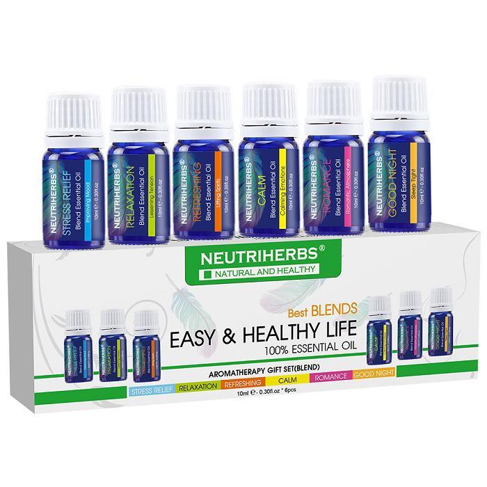 Neutriherbs Best Essential Oils Kit for Happy Mood