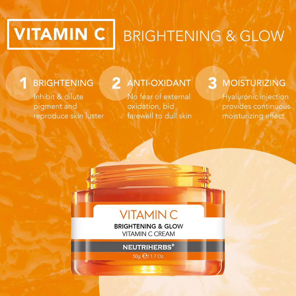 Neutriherbs Vitamin C(3%) Brightening & Glow Cream - 50g - Neutriherbs SA