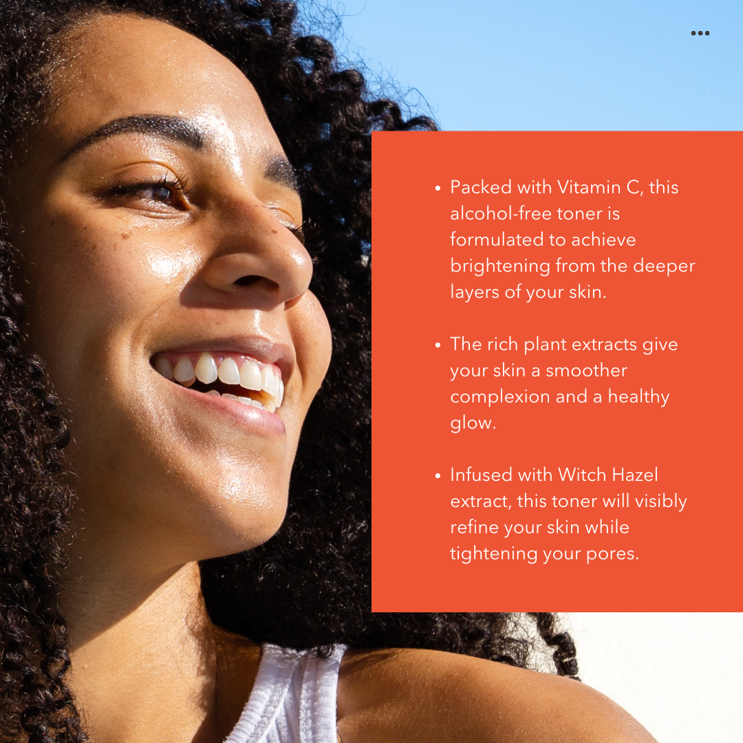 Neutriherbs Vitamin C(1%) Brightening and Glow Skin Toner - 100ml - Neutriherbs SA