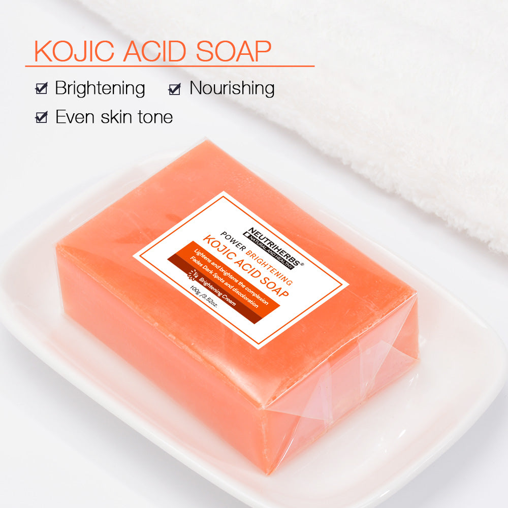 Neutriherbs Kojic Acid Soap for Dark Spots & Hyperpigmentation - 100g - Neutriherbs SA