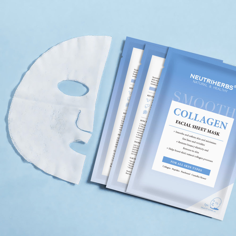 Neutriherbs 0.01% Collagen Face Mask for All Skin Types - Neutriherbs SA