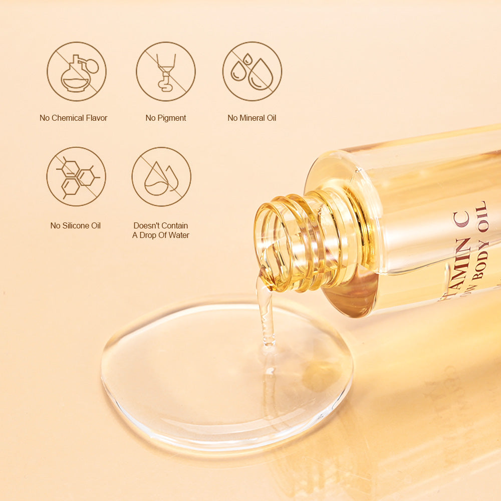 Neutriherbs Body Oil with Vitamin C, Rosehip & Vitamin E for Youthful Skin - 30ml - Neutriherbs SA