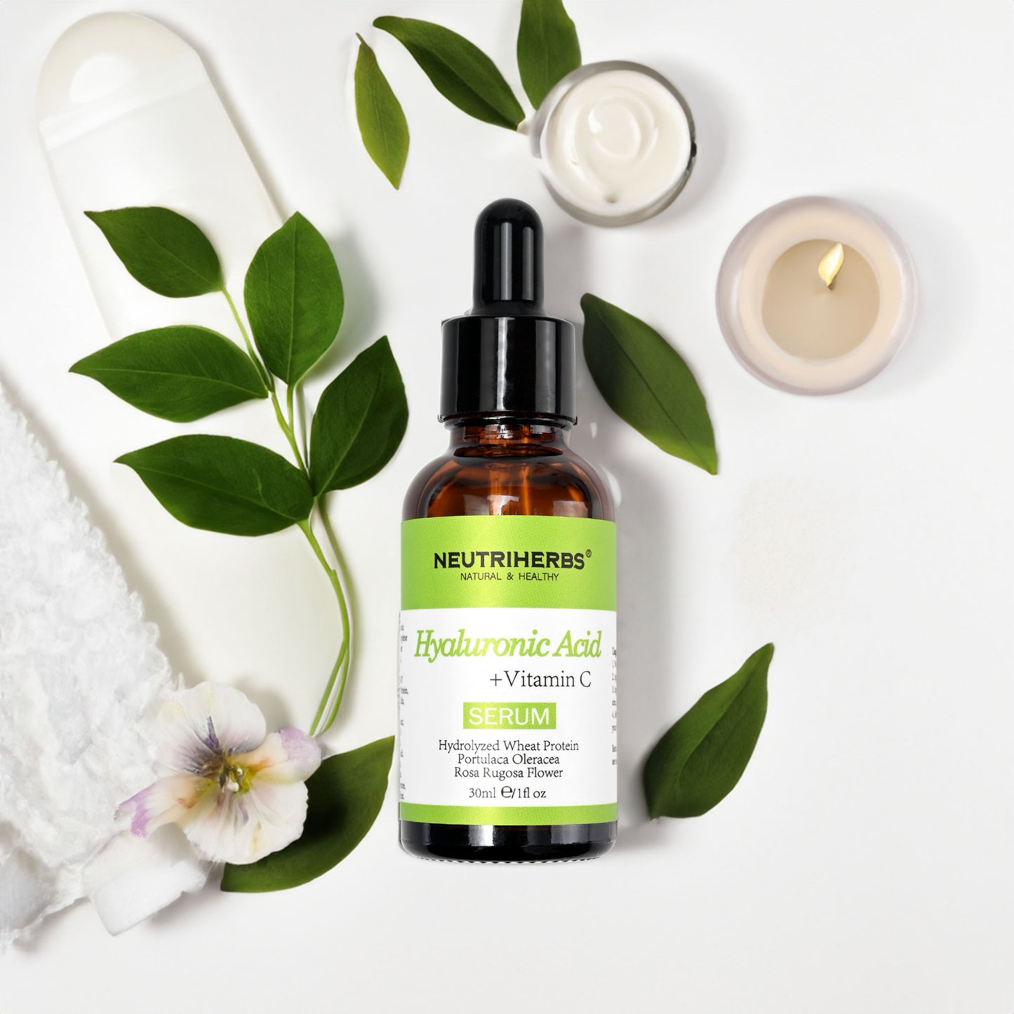 Neutriherbs Hyaluronic Acid Serum with Vitamin C - 30ml