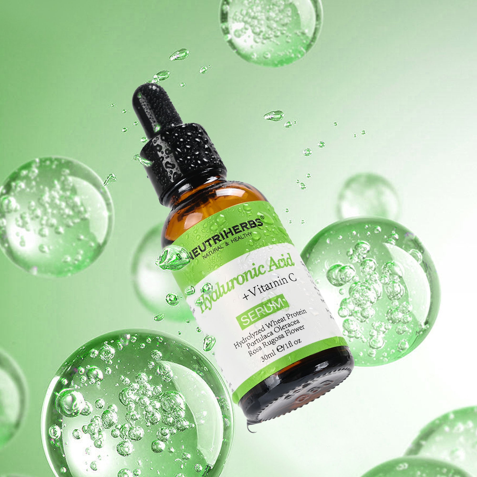 Neutriherbs Hyaluronic Acid Serum with Vitamin C - 30ml