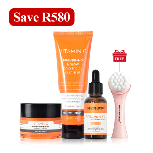 Neutriherbs Vitamin C Brightening & Glow Facial Kit