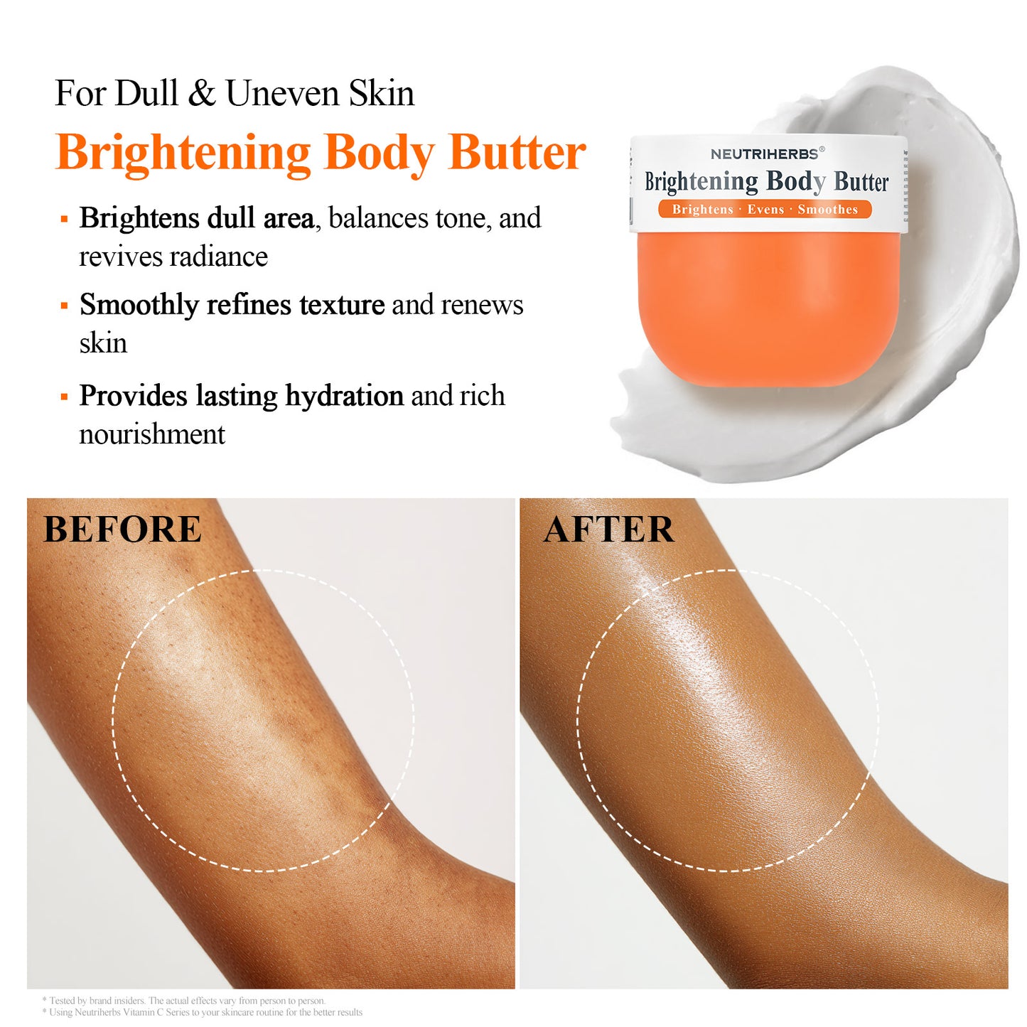 Brightening Body Butter For Dull & Uneven Skin