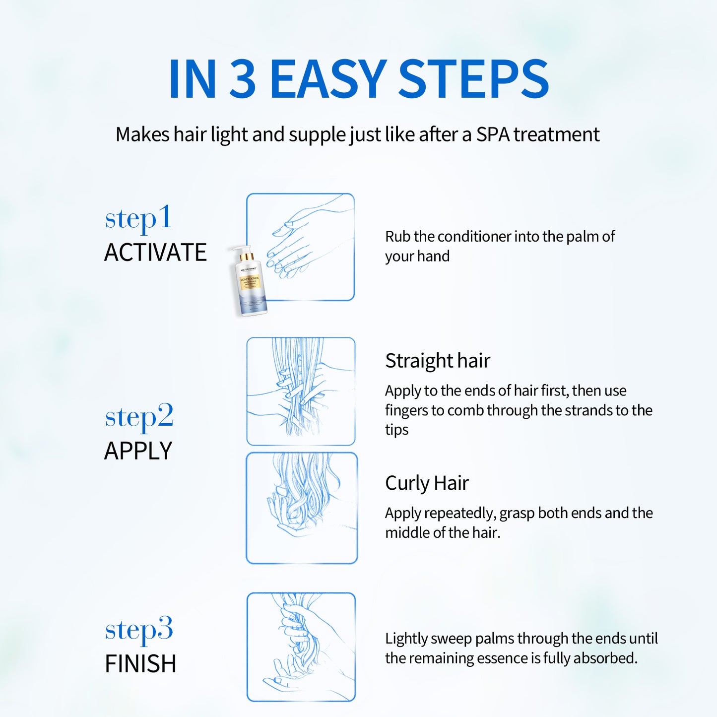 Moisture Rich Hair Conditioner For Plump Hydrating And Nourishing