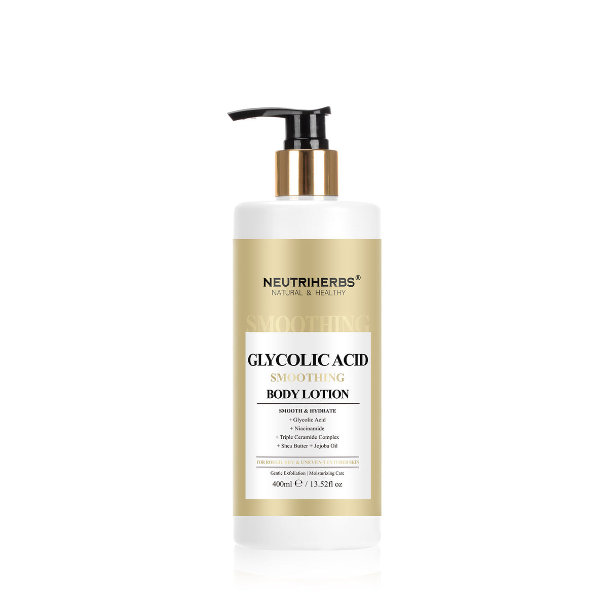 Neutriherbs Glycolic Acid Smoothing Body Lotion For Rough & Dry Skin