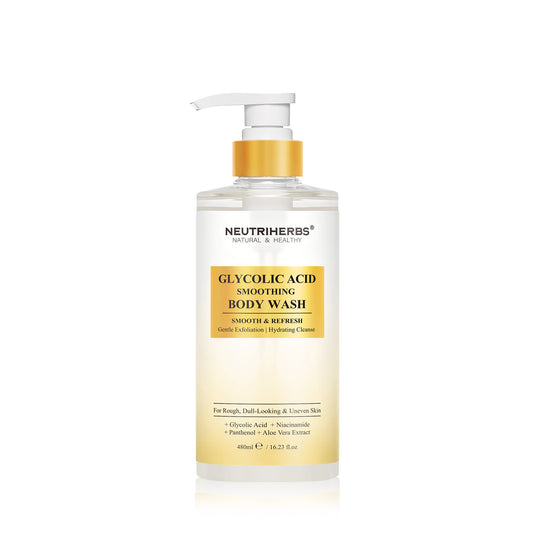 Neutriherbs Glycolic Acid Smoothing Body Wash For Rough & Dull Skin