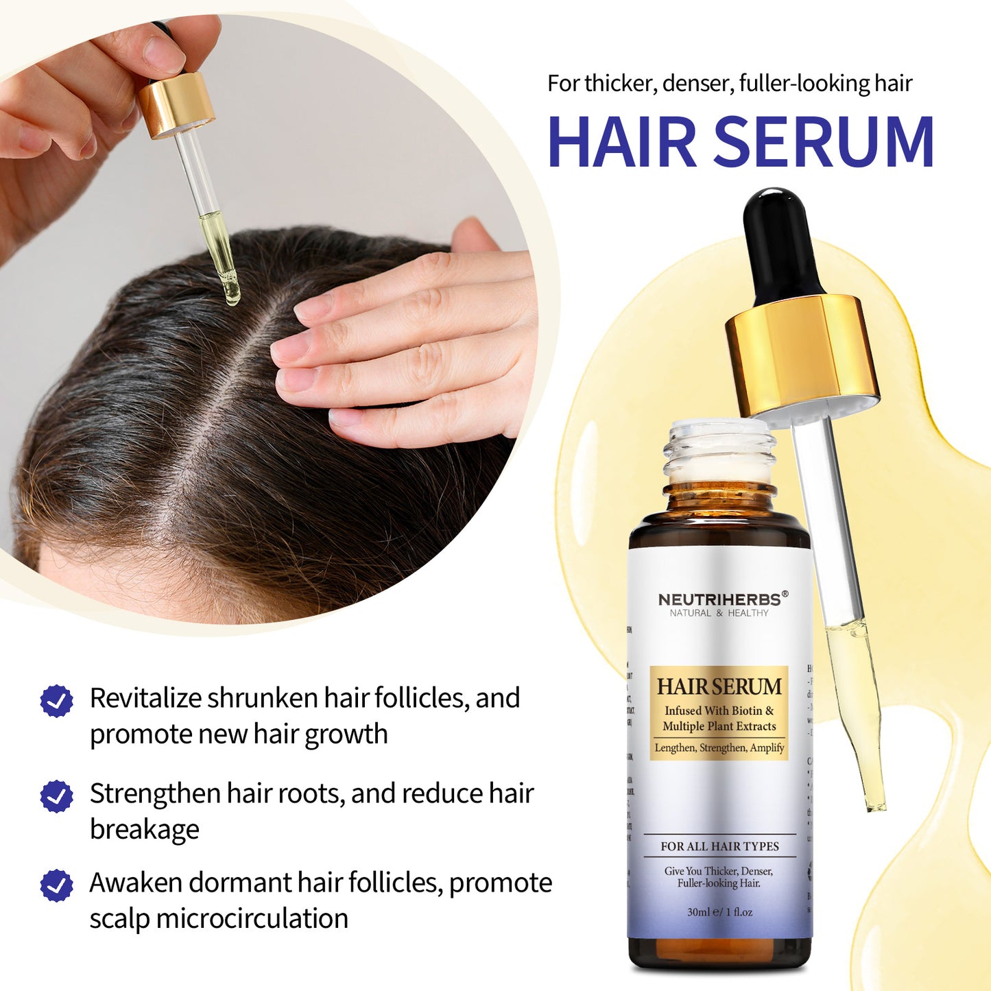 Intensive Hair Serum for Stronger and Thicker Locks