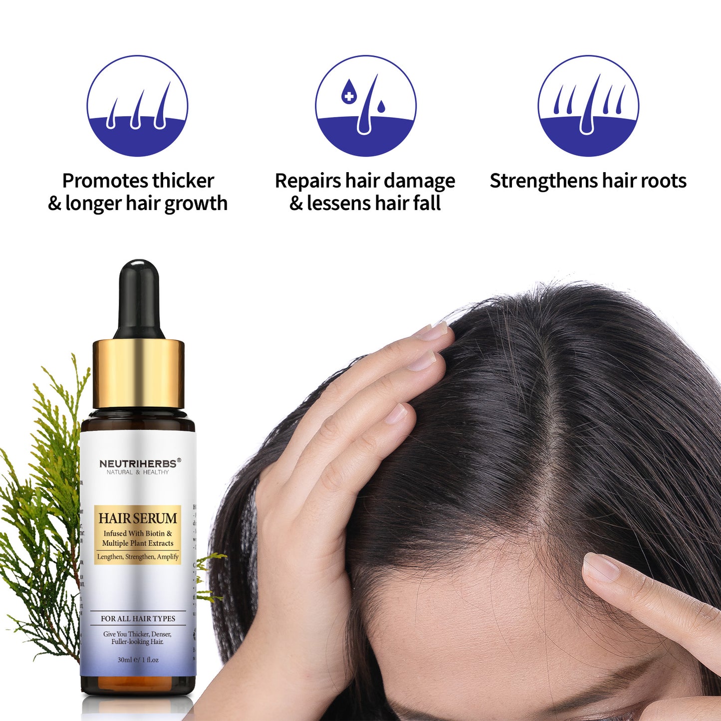 Intensive Hair Serum for Stronger and Thicker Locks