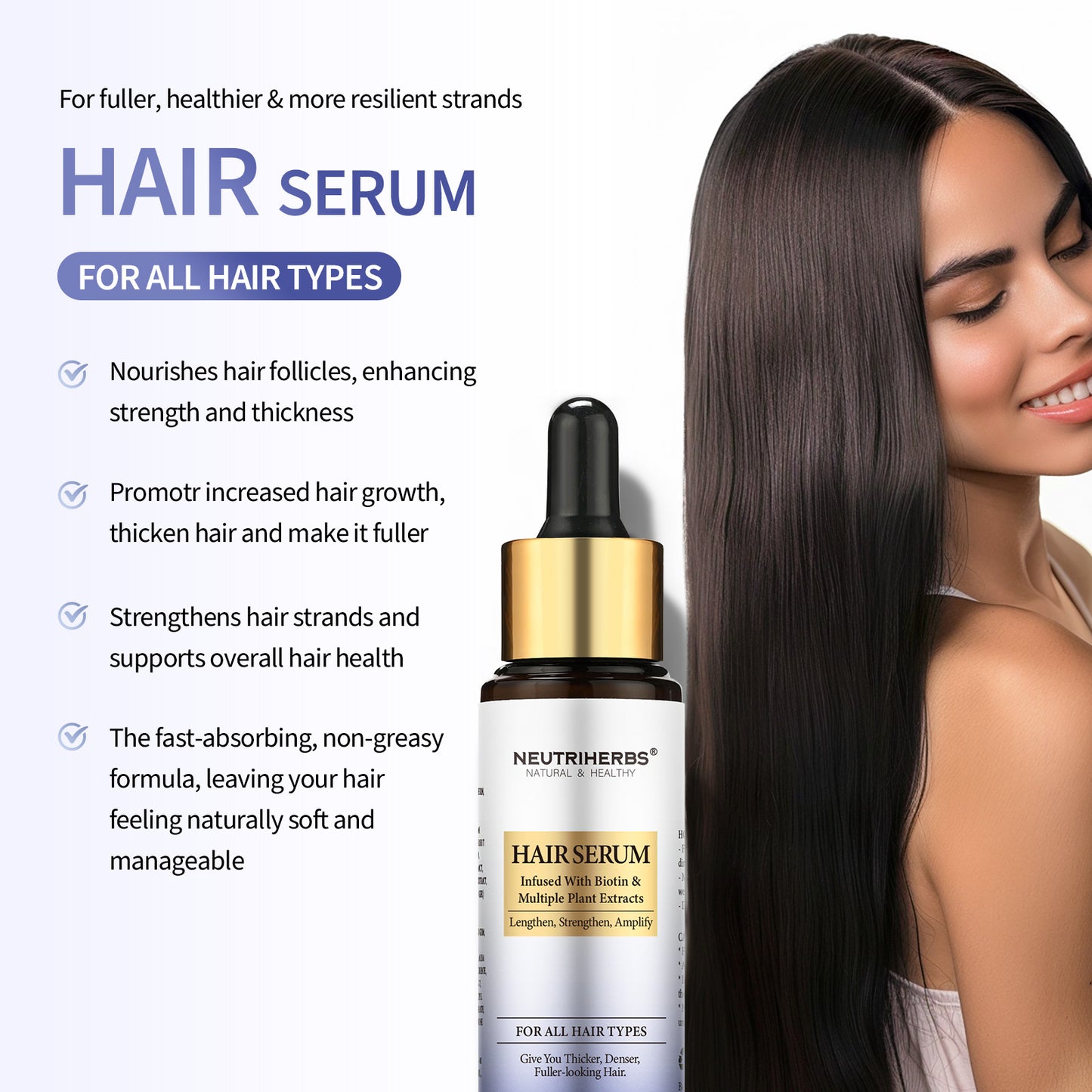 Intensive Hair Serum for Stronger and Thicker Locks