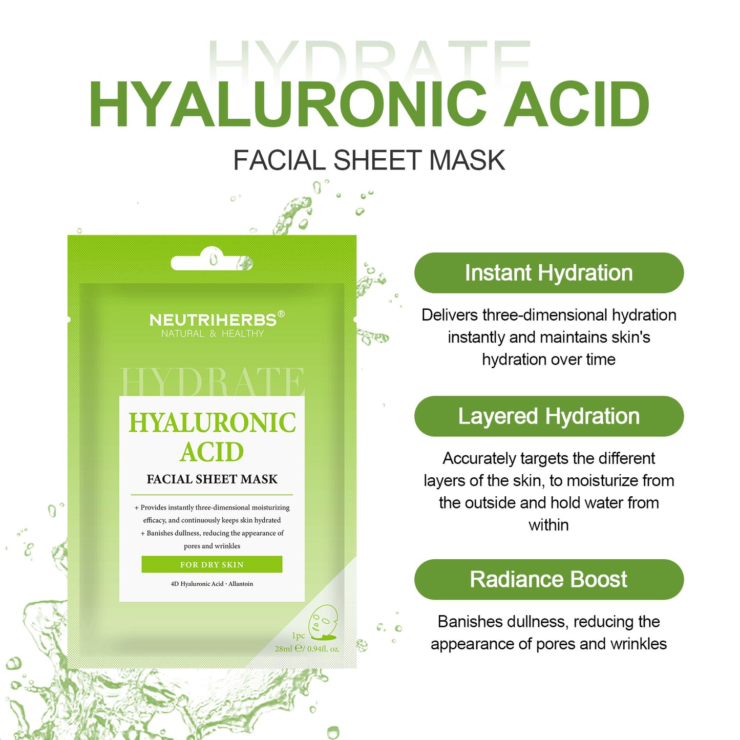 Neutriherbs Hydrating & Repair Set for Tired, Dull & Dehydrated Skin