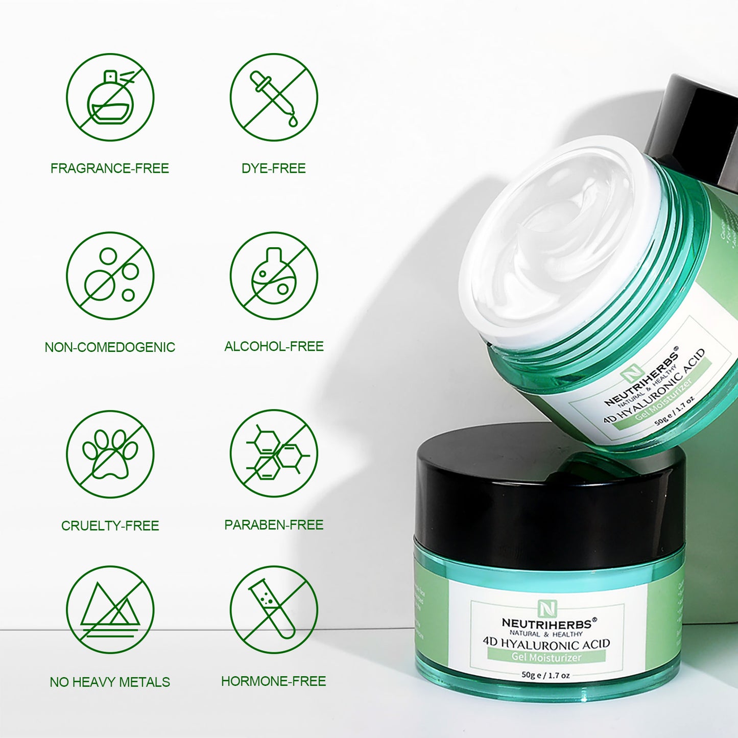 4D Hyaluronic Acid Face Cream Plus 84% Immediate Hydration