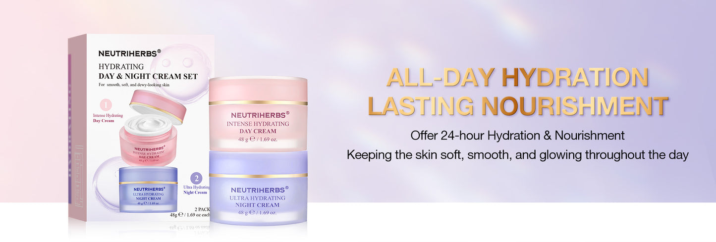 Hydrating Day & Night Cream Set