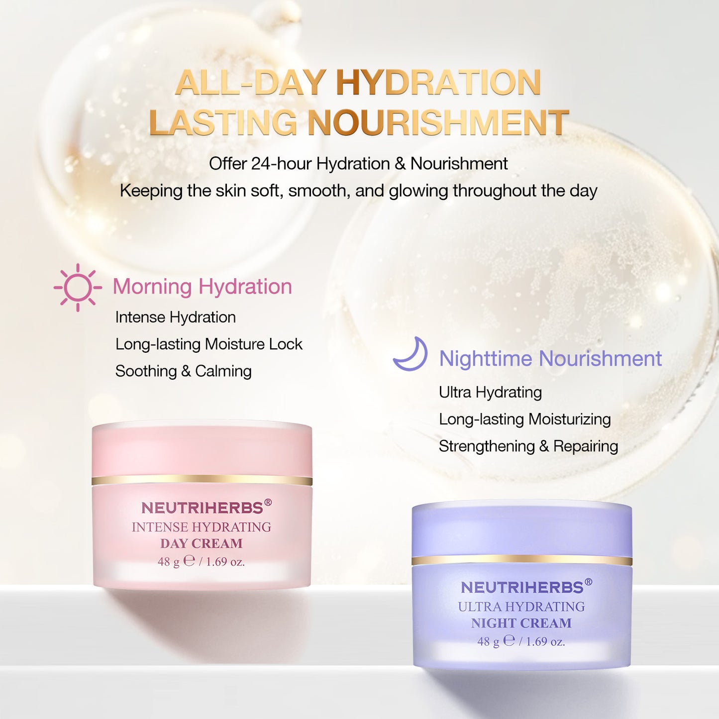 Hydrating Day & Night Cream Set