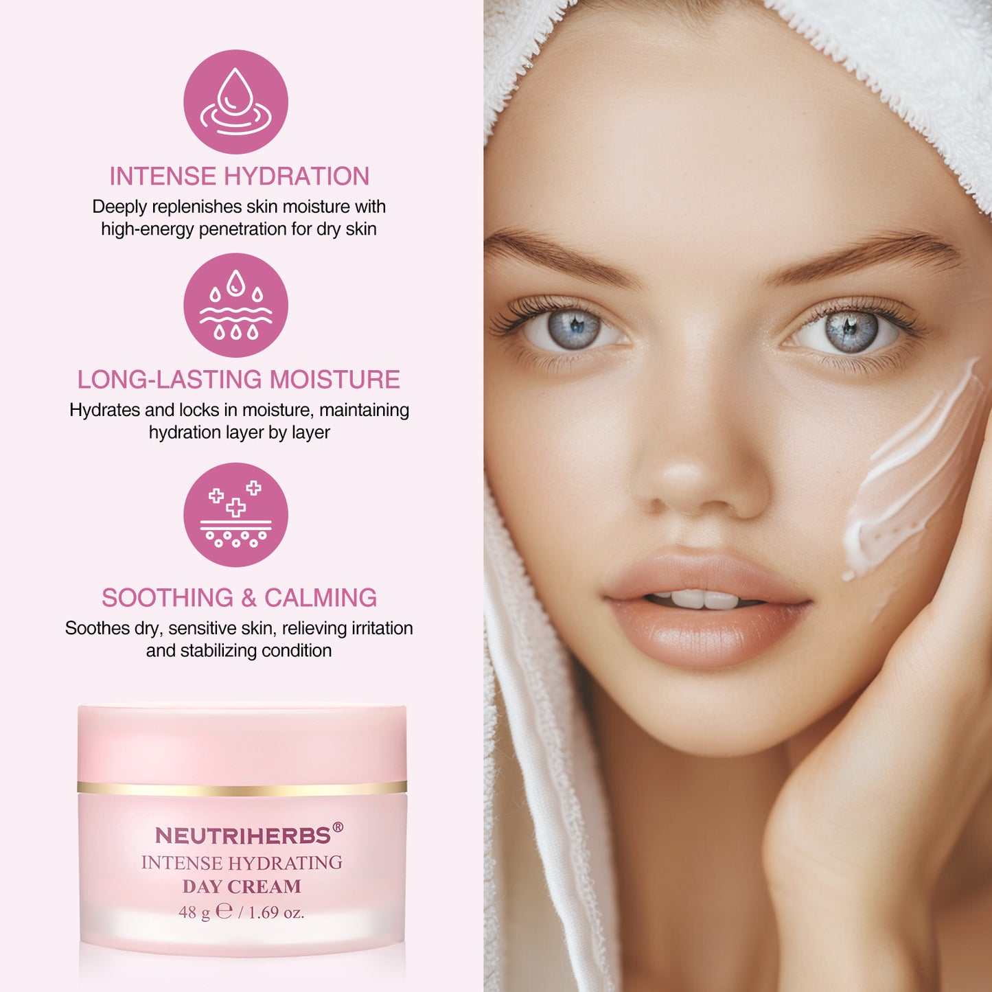 The Best Intense Hydrating Day Cream For Skin Soothing And Calming