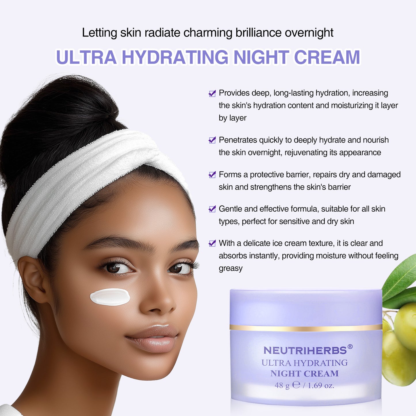 The Best Ultra Hydrating Night Cream For Skin Moisturizing And Repairing
