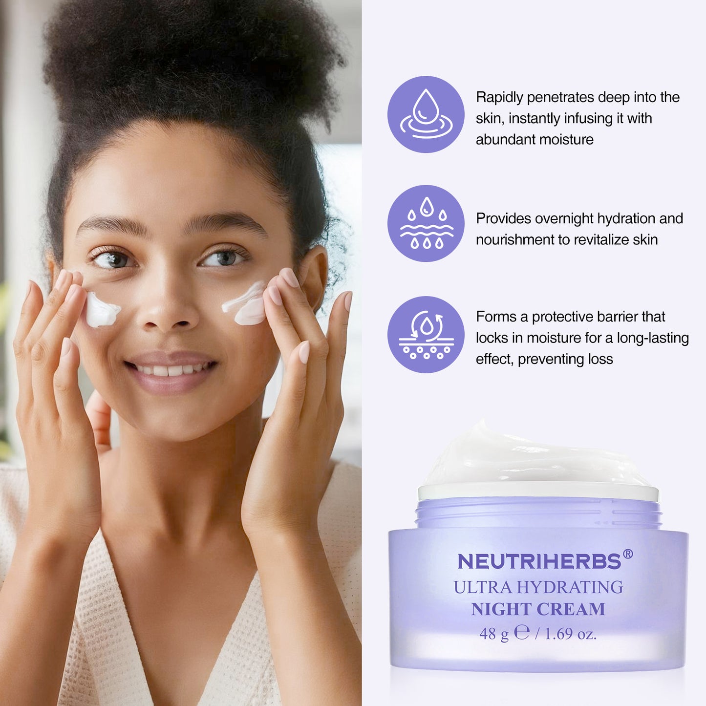 The Best Ultra Hydrating Night Cream For Skin Moisturizing And Repairing