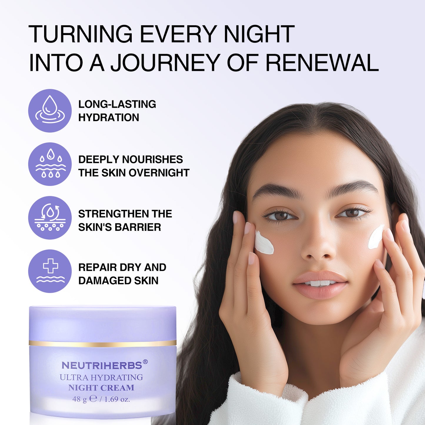The Best Ultra Hydrating Night Cream For Skin Moisturizing And Repairing