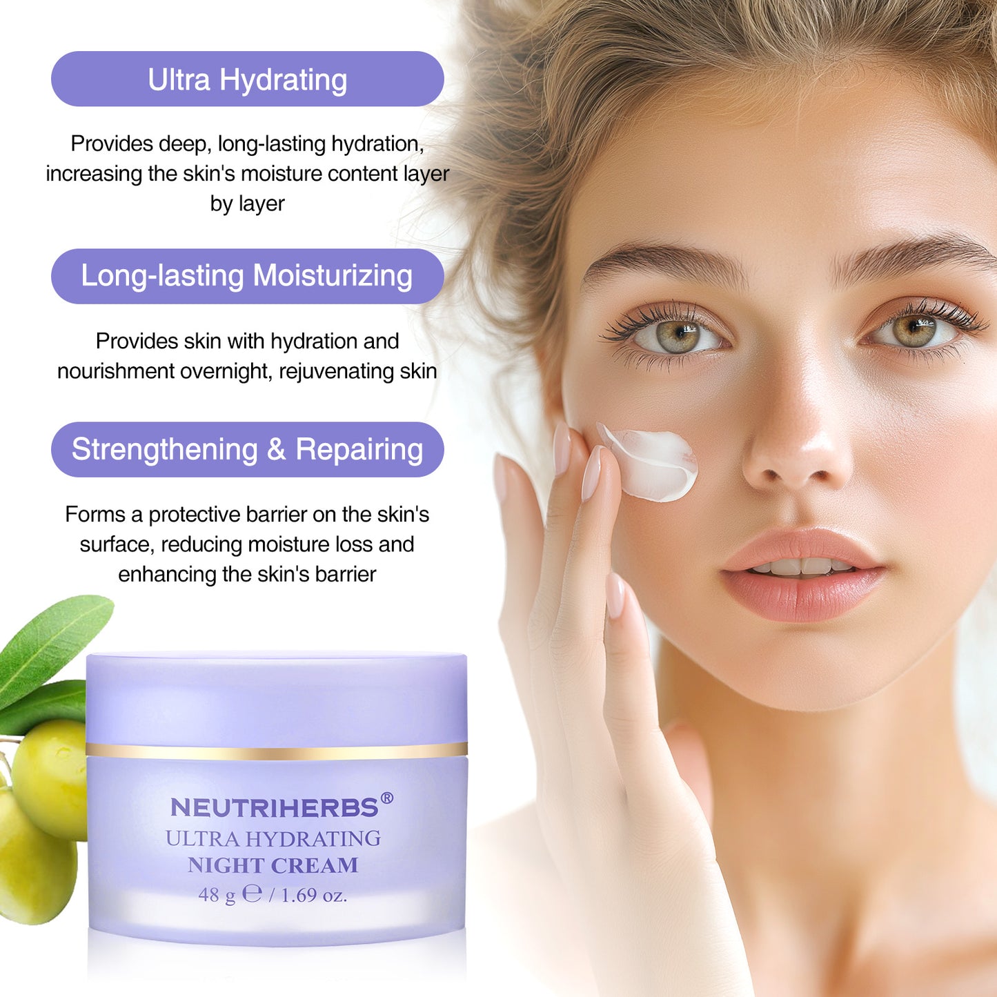The Best Ultra Hydrating Night Cream For Skin Moisturizing And Repairing