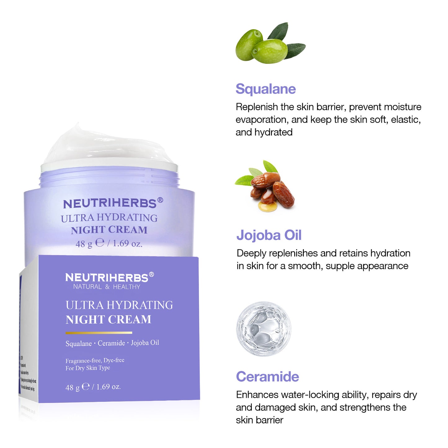 The Best Ultra Hydrating Night Cream For Skin Moisturizing And Repairing