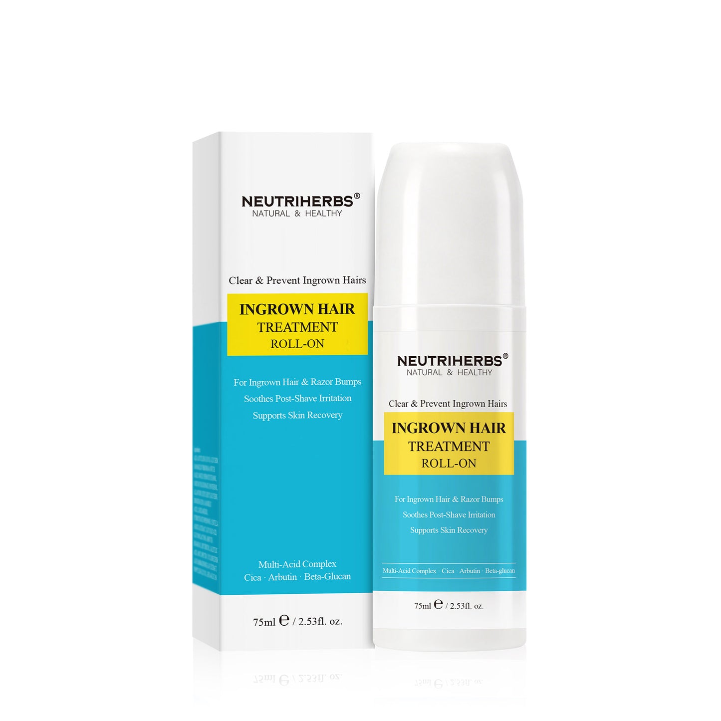 Neutriherbs Clear & Prevent Ingrown Hairs Ingrown Hair Treatment Roll-On
