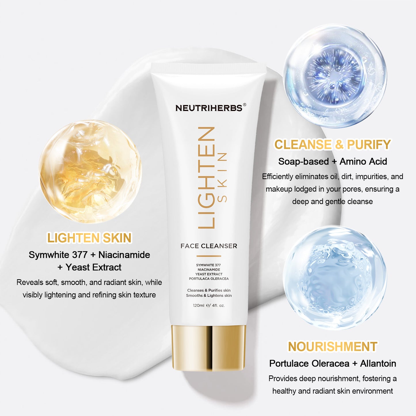 Neutriherbs® Best Face Wash For Lightening Skin