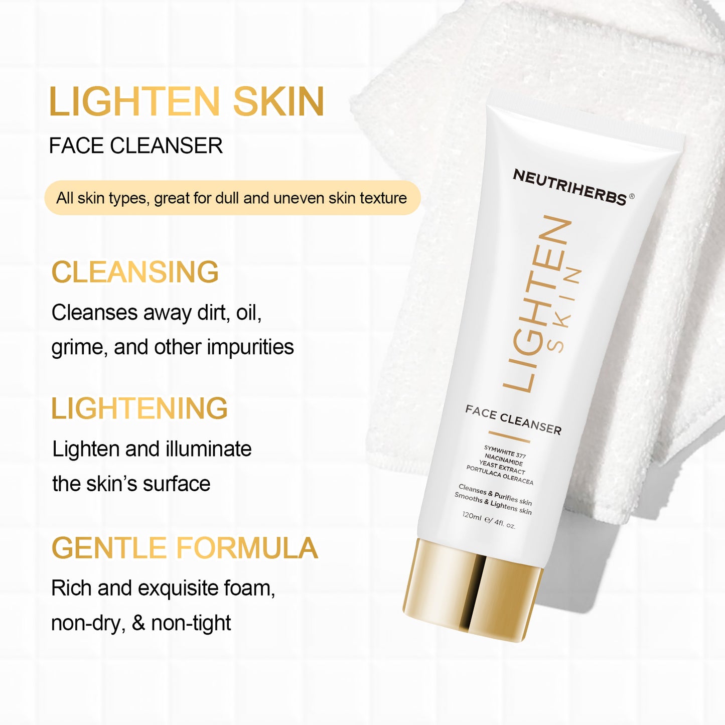 Neutriherbs® Best Face Wash For Lightening Skin