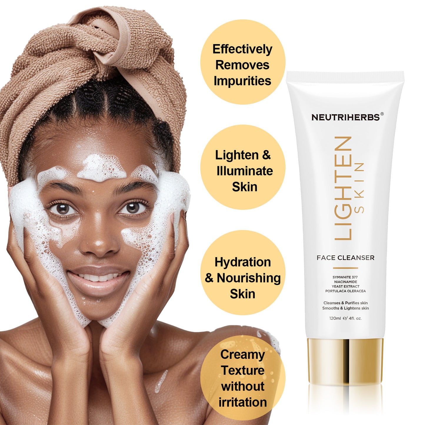 Neutriherbs® Best Face Wash For Lightening Skin