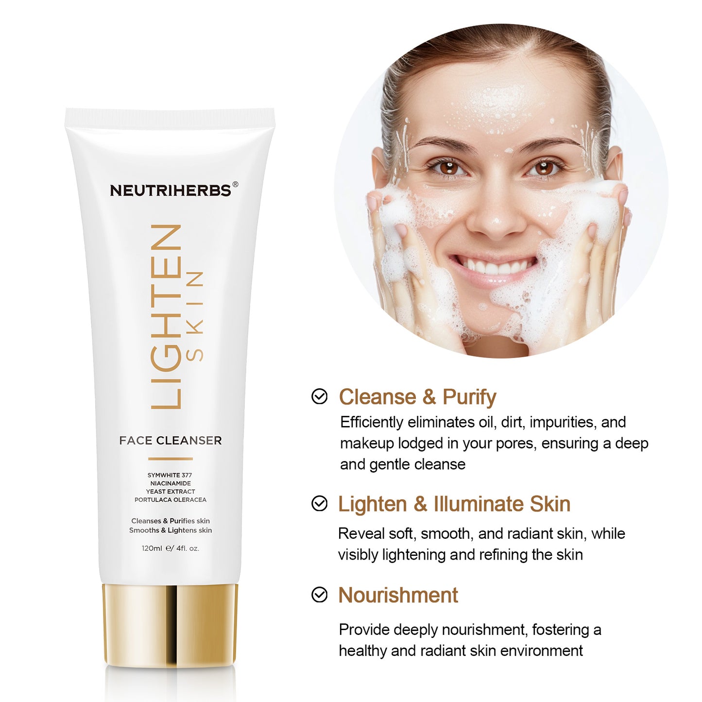 Neutriherbs® Best Face Wash For Lightening Skin