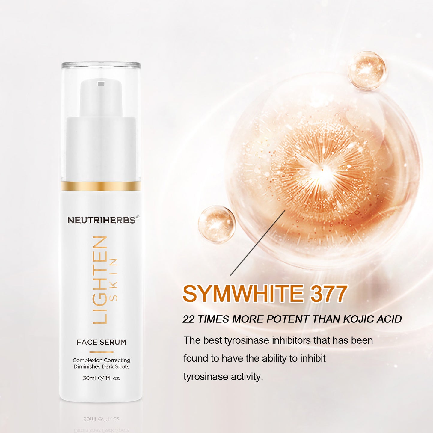 Neutriherbs Skin Lightening Whitening Face Serum For Dark Skin