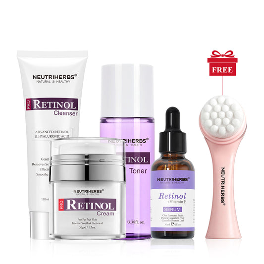 Retinol Anti-Aging Skincare Set for Dry & Aging Skin