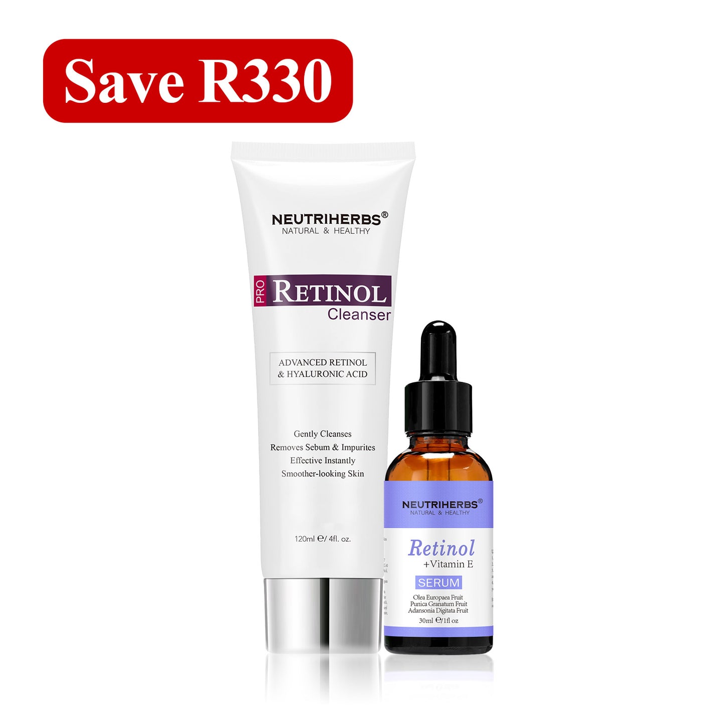 Neutriherbs Pro Retinol Cleanser & Serum & Cream