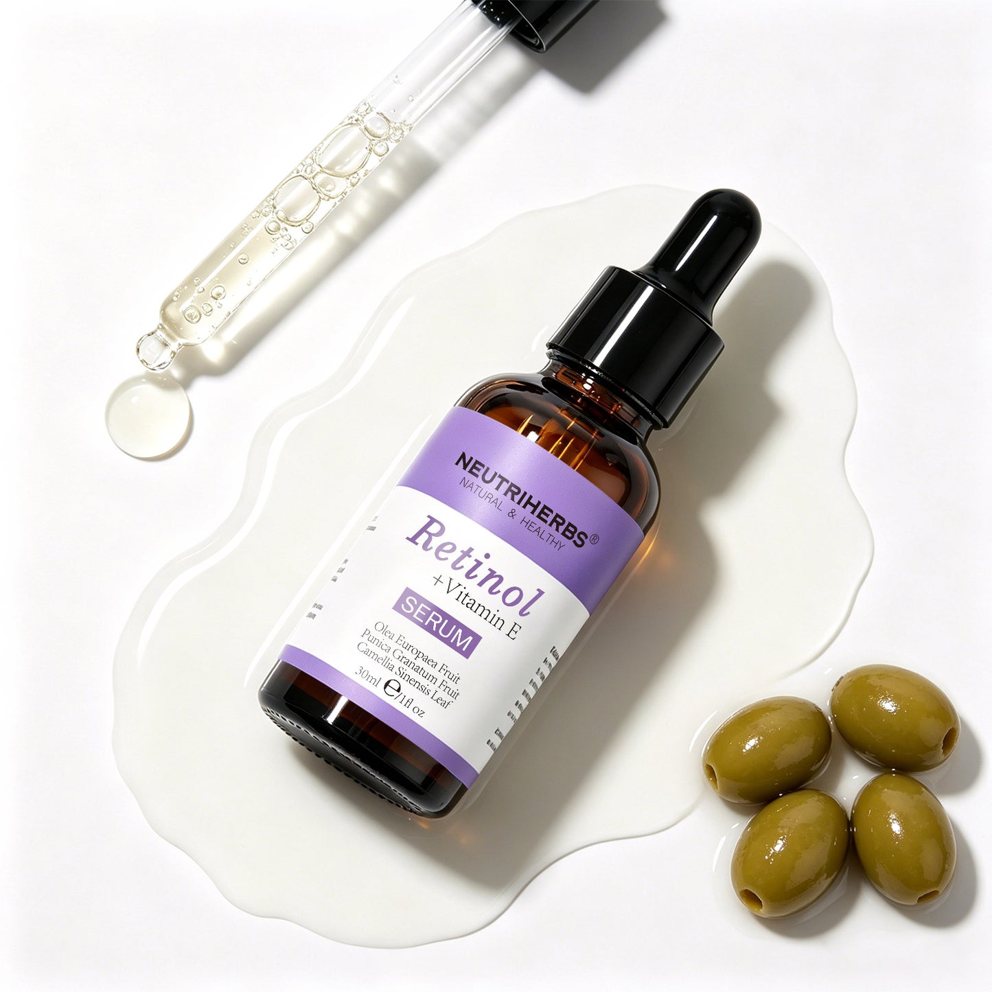 Neutriherbs Retinol Serum for Acne, Texture & Skin Renewal - 30ml