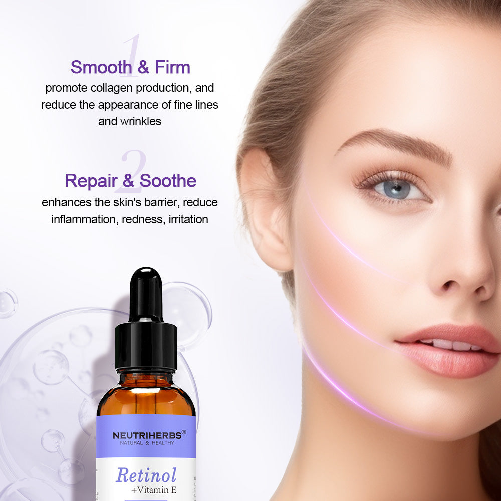 Neutriherbs Retinol(0.5%) Serum With Vitamin E For Face - 30ml