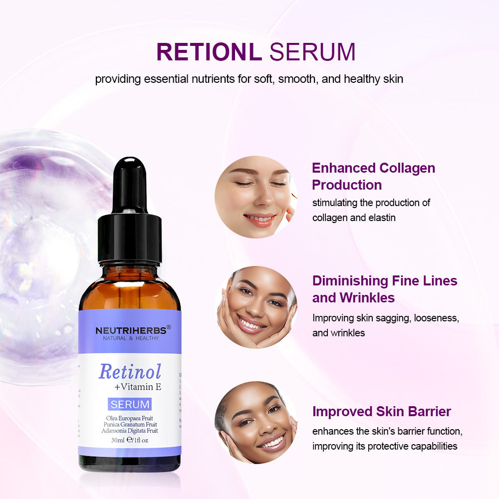 Neutriherbs Day and Night Vitamin C and Retinol Serum Set for Dull Skin and Fine Lines