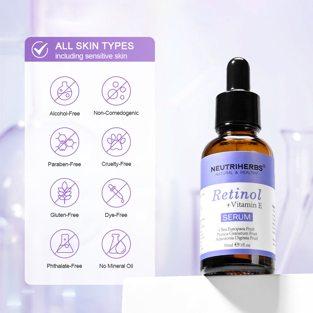 Neutriherbs Retinol(0.5%) Serum With Vitamin E For Face - 30ml