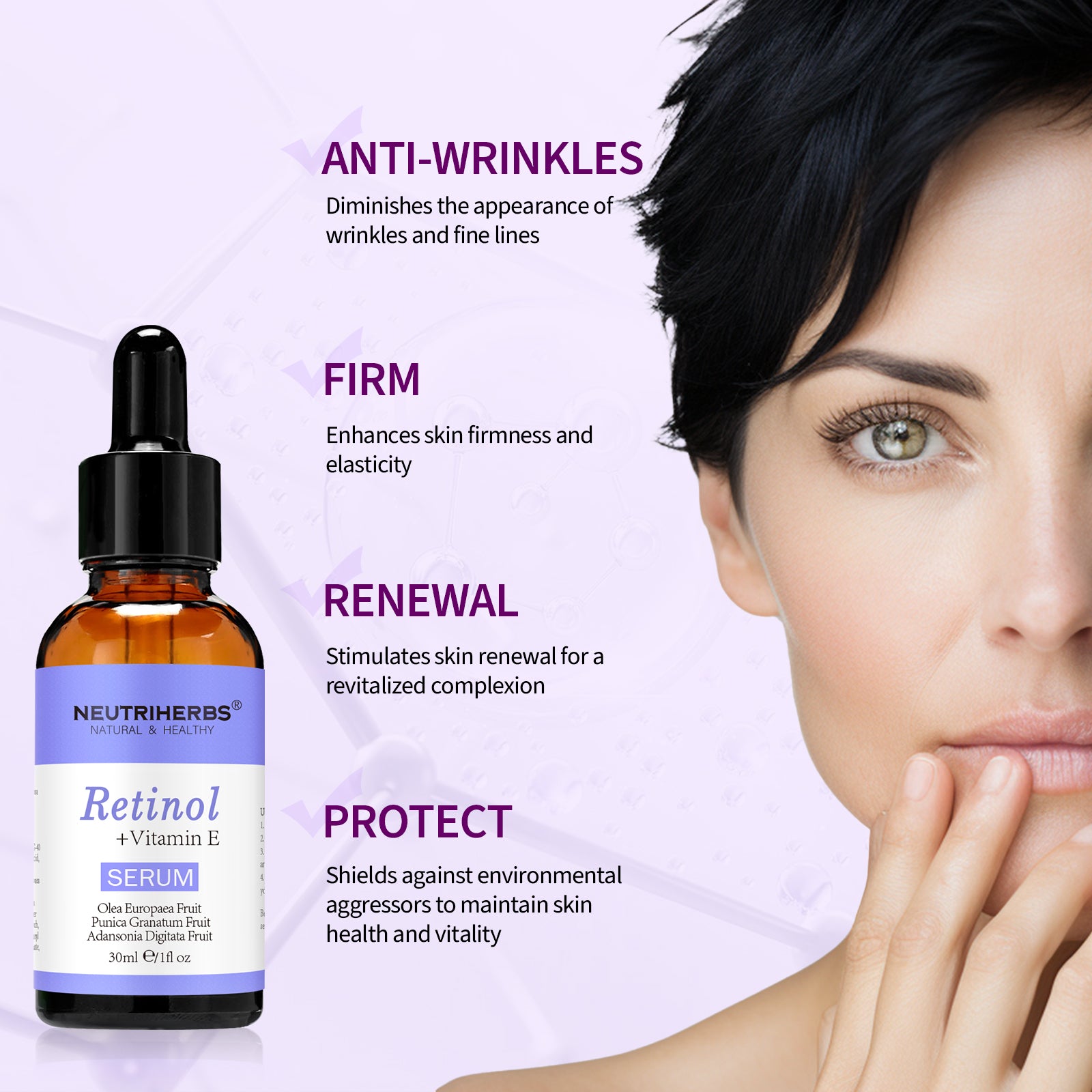 Facial Serum Kit for Brightening, Hydration & Anti-Aging