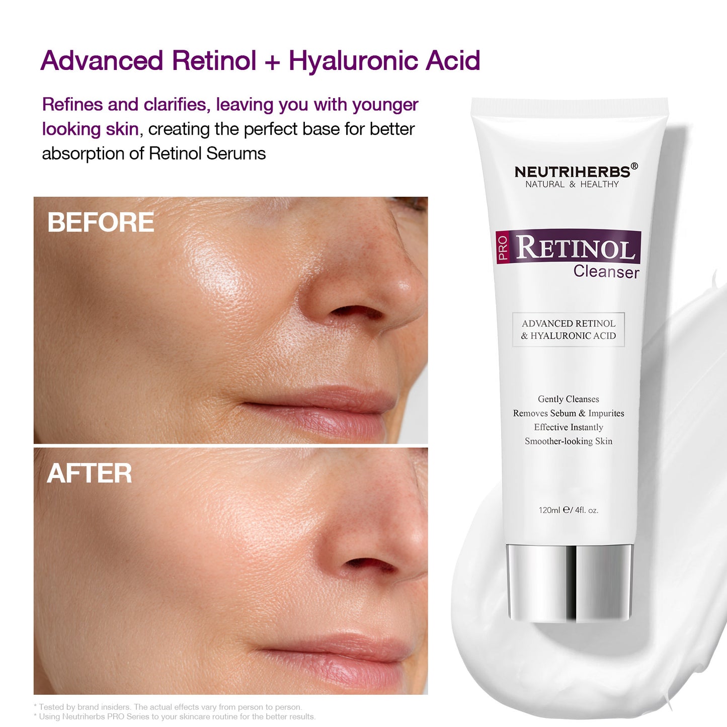 Pro Retinol Cleanser & Serum & Cream