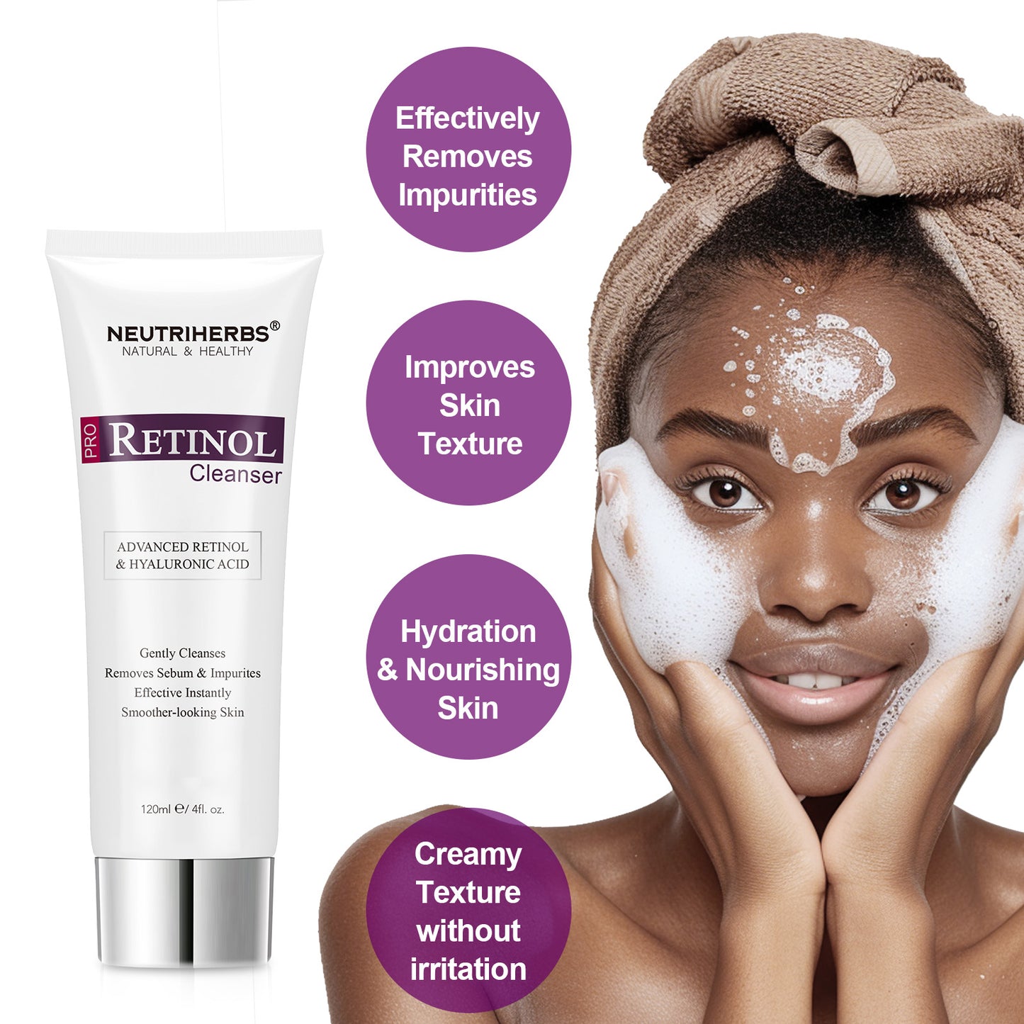 Pro Retinol Cleanser & Serum & Cream