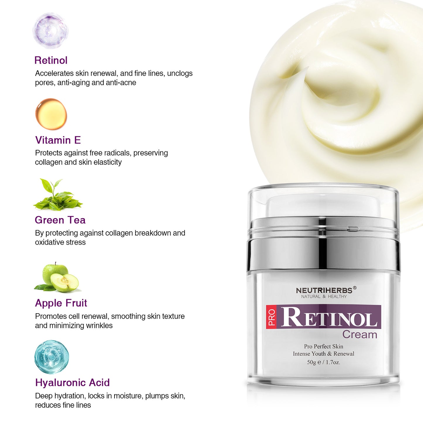 Retinol Anti-Aging Skincare Set for Dry & Aging Skin