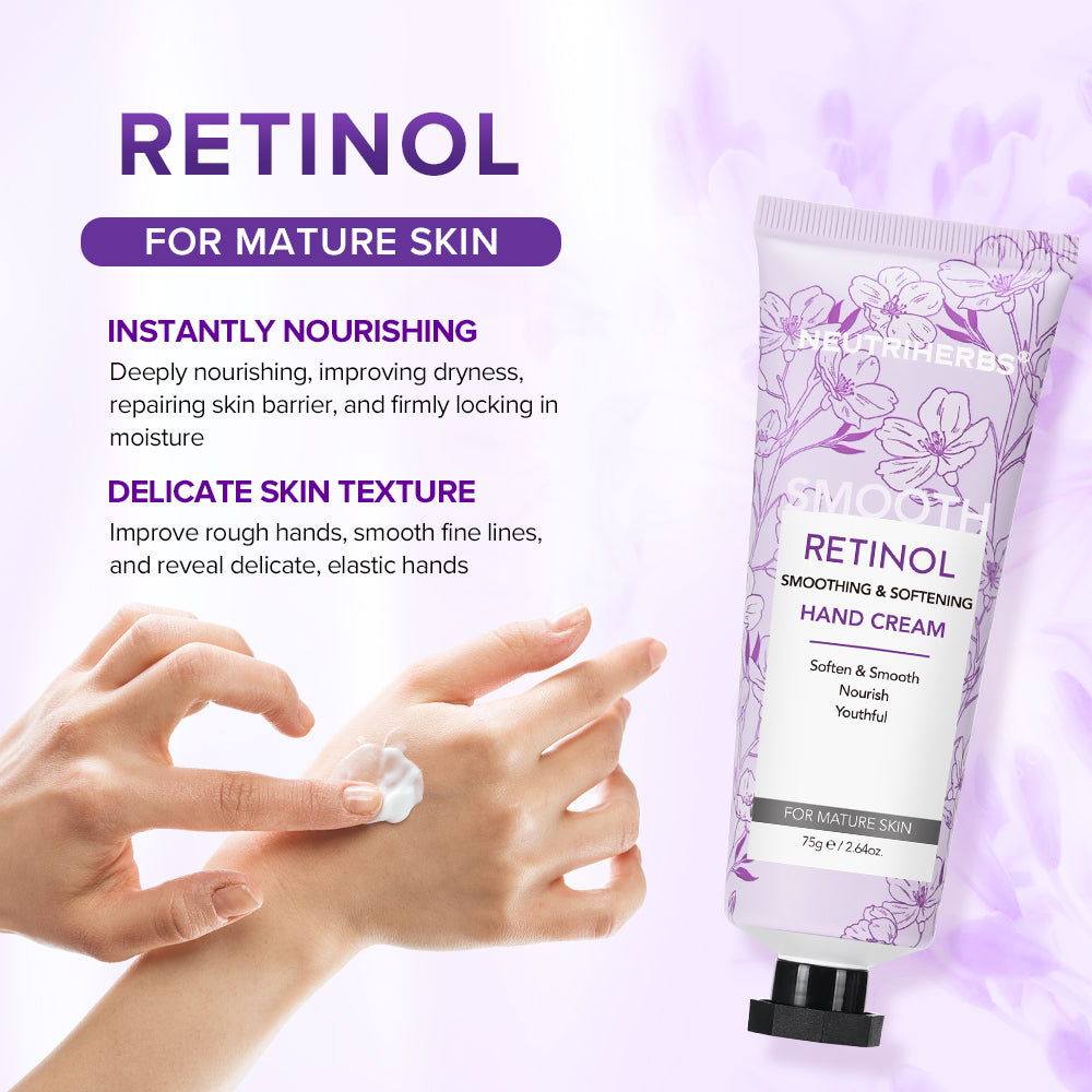 Retinol Anti-Aging Hand Cream With Green Bamboo Scent