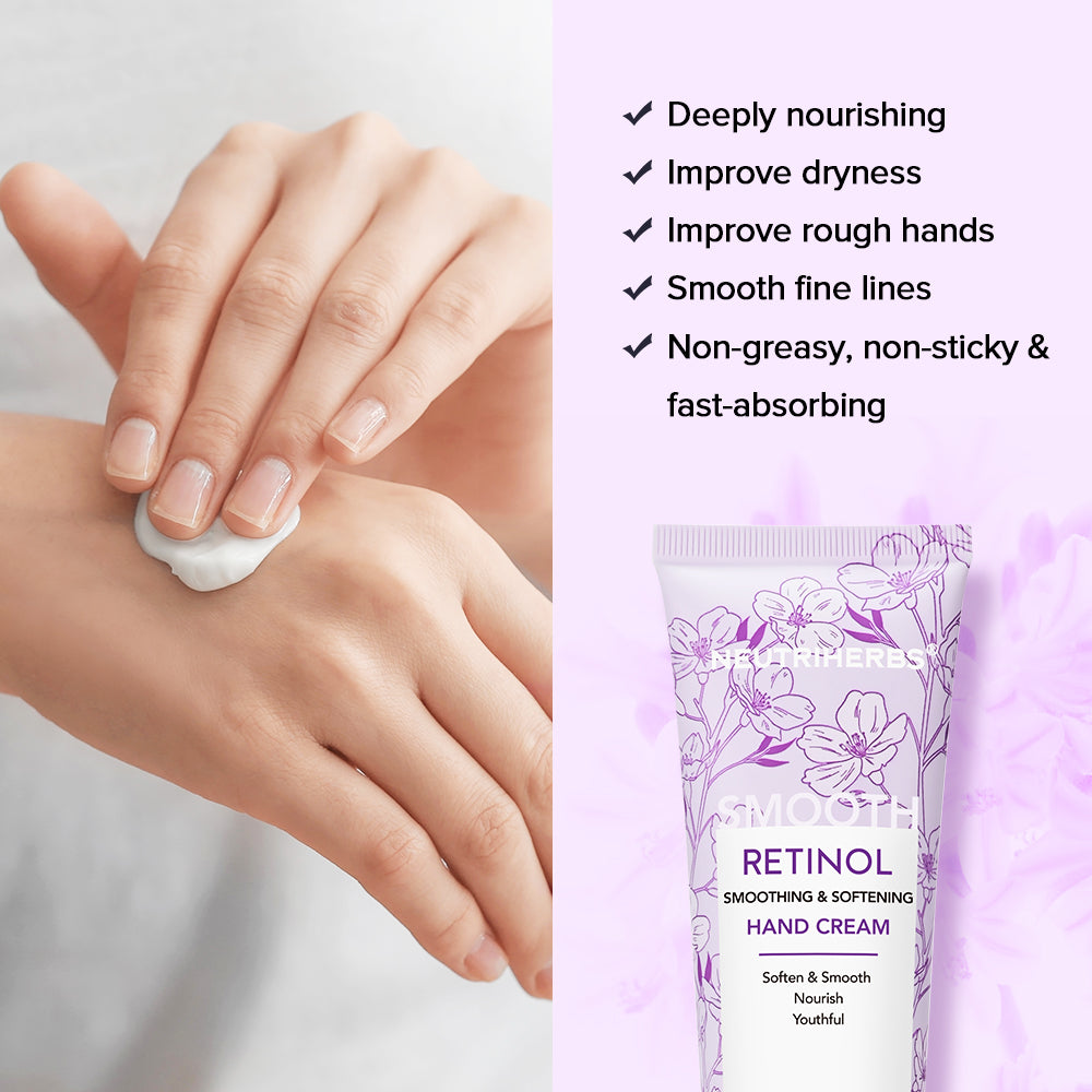Retinol Anti-Aging Hand Cream With Green Bamboo Scent