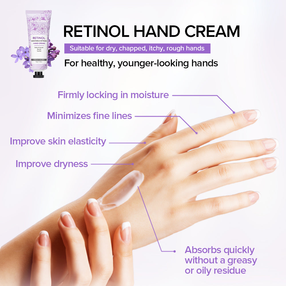 Retinol Anti-Aging Hand Cream With Green Bamboo Scent