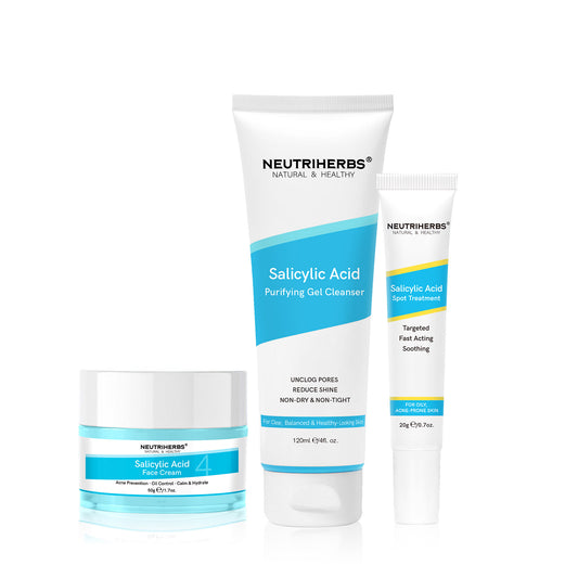 Salicylic Acid Cream & Cleanser & Treatment