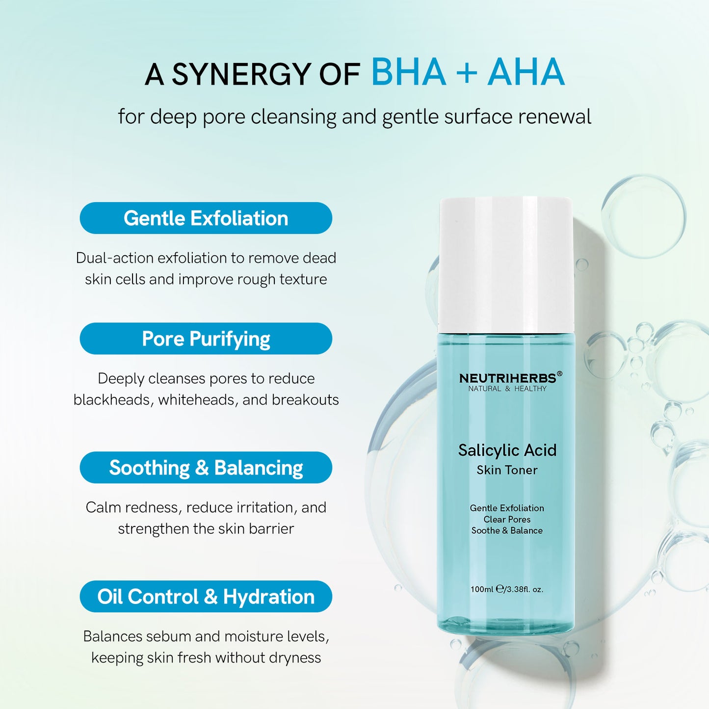 Salicylic Acid Toner for Acne & Pores