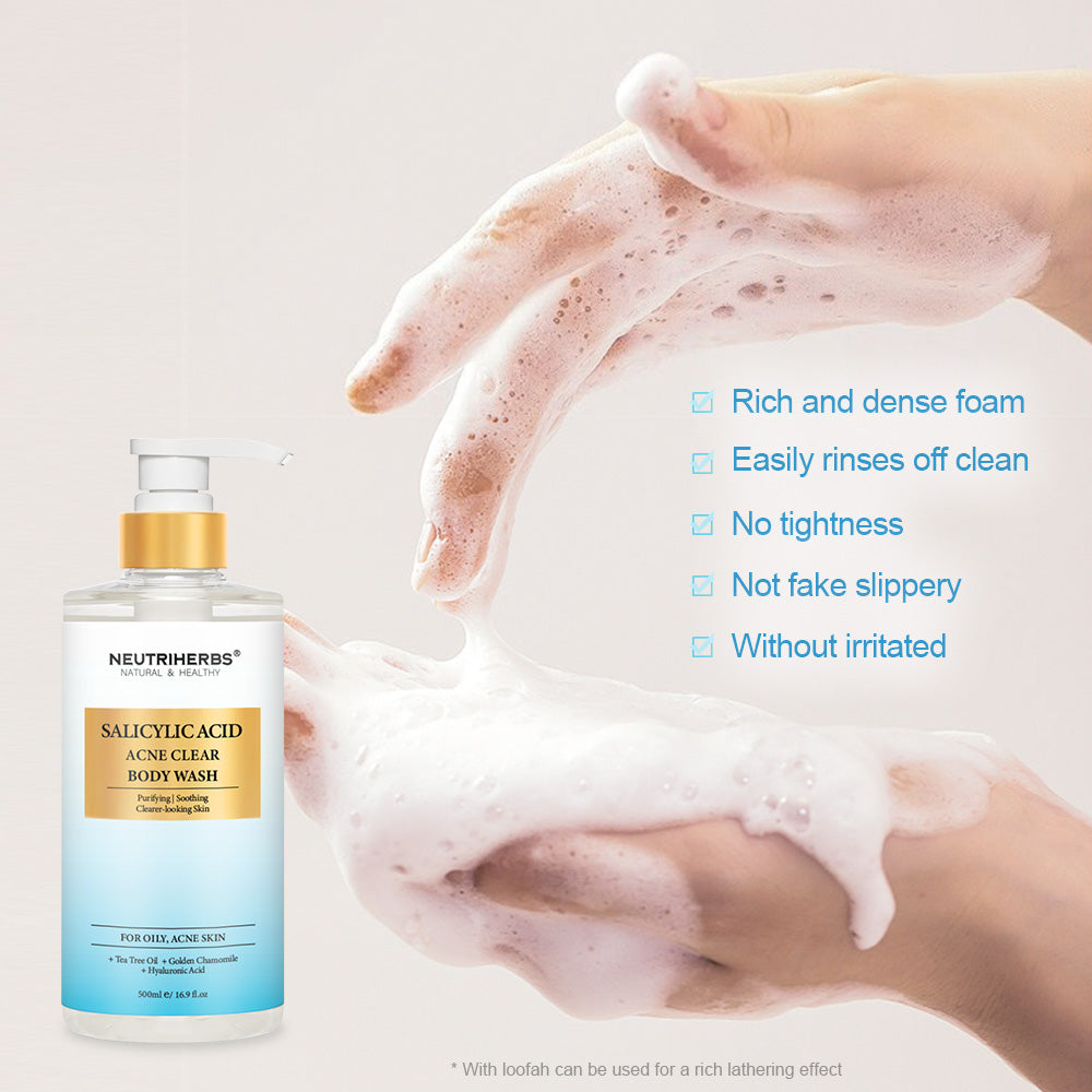Acne Clear Salicylic Acid Body Wash